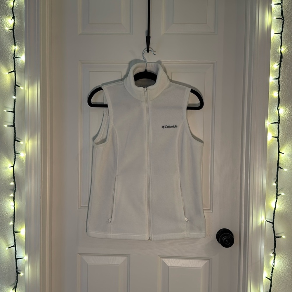 White Columbia Vest